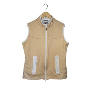 Peter Millar Women's Element 4 Warmth Vest Golf Cream Size XL